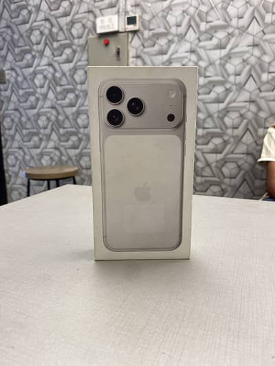iPhone 17 pro max factory LlA both E sim sim time off 100%