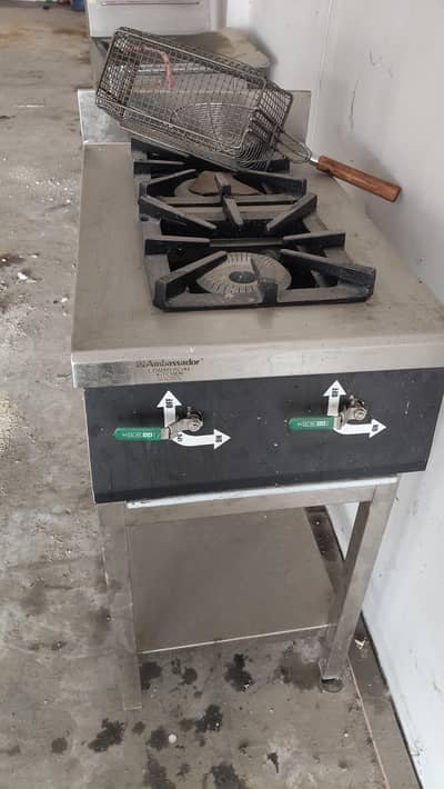 fryer ,double burner
