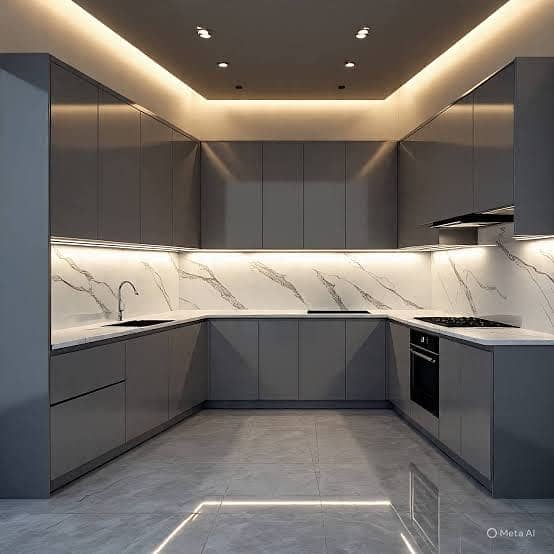 Acrylic kitchen 1