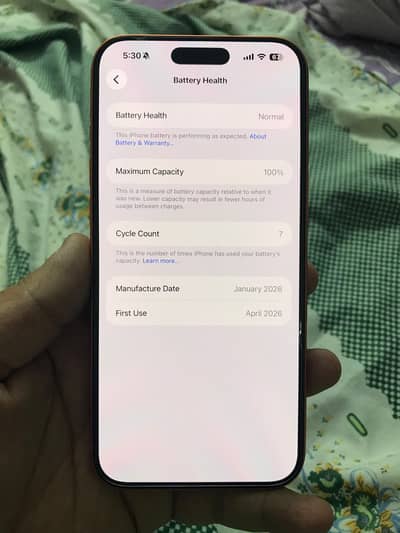 iphone 17 pro max Non Pta Jv 100 % battery health