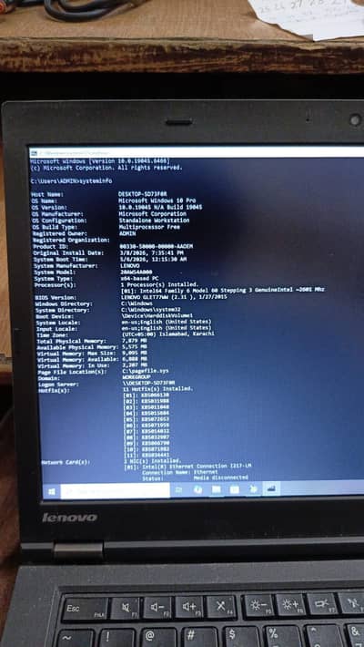 Lenovo laptop