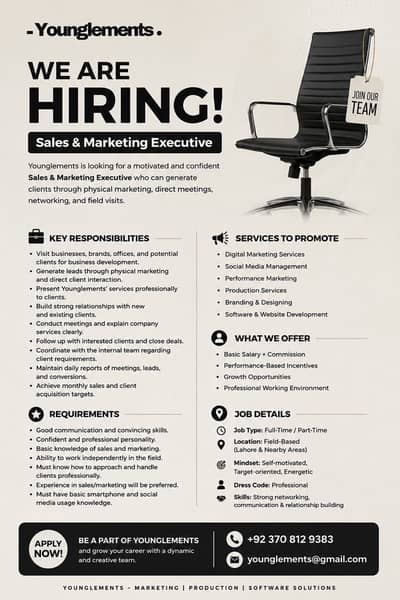 Sales & Marketing Executive