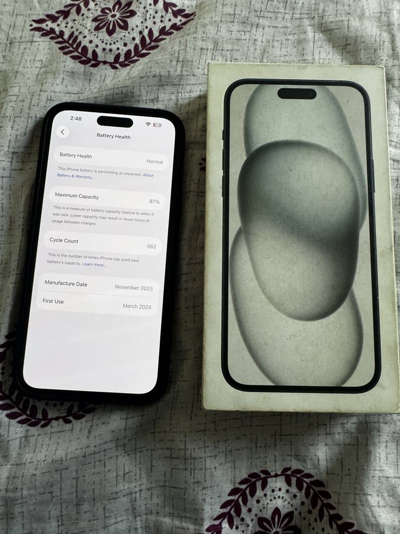 iPhone 15 plus jv 128 2