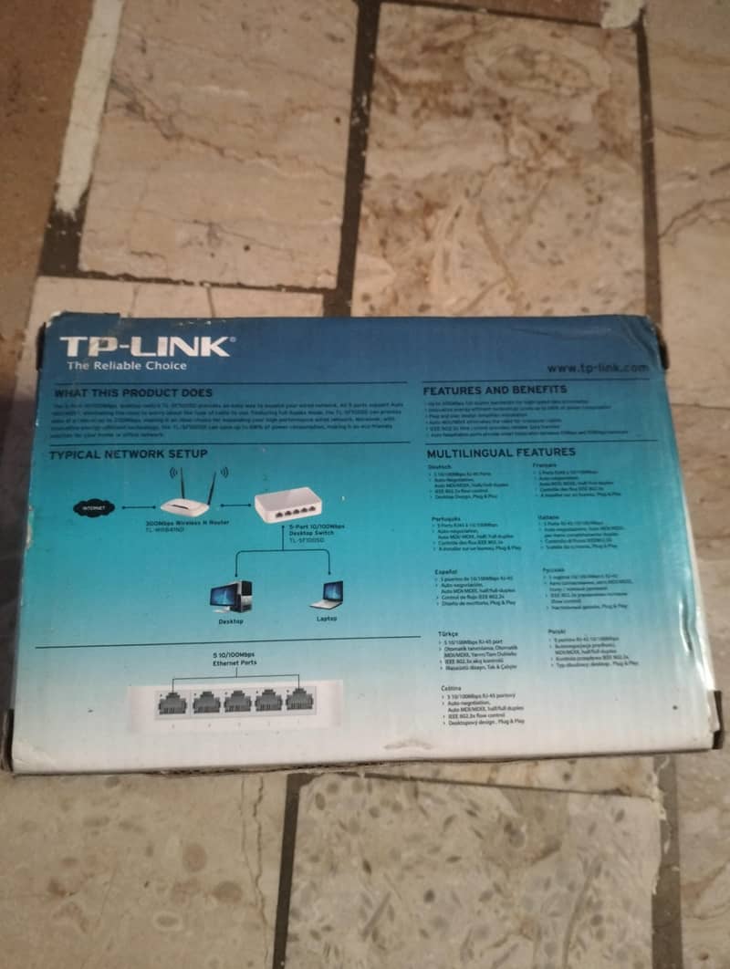 Tp link Desktop switch 1