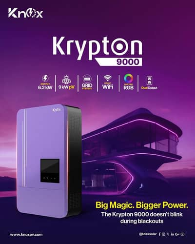 6.2kw Pv 9000 Knox Inverter