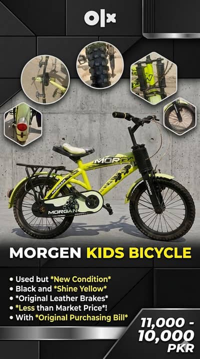 Morgan kids bicycle