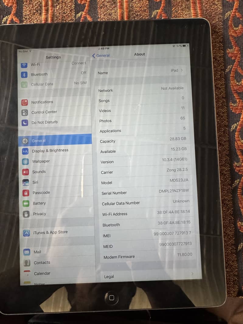Ipad 4th generation 6