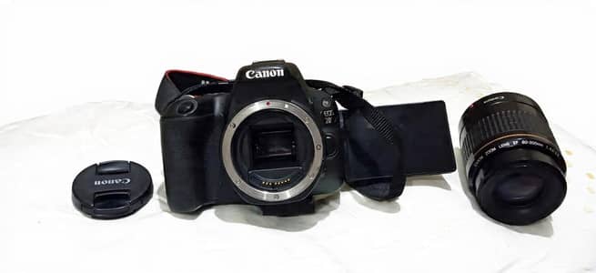 Canon EOS 200D DSLR Camera With Zoom Lens – Excellent Condition