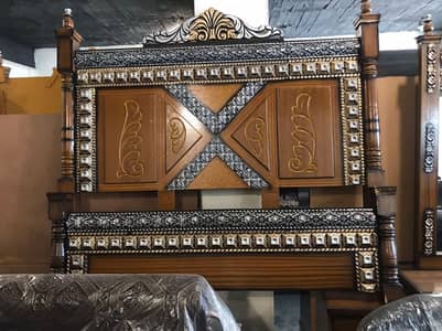 Tajmahal Bed without side tables