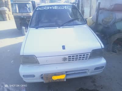 suzuki mehran 1991 model half tickli ha tooti hue ha. only petrol