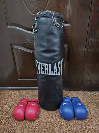 Punching / Boxing Bag with Punching Gloves
