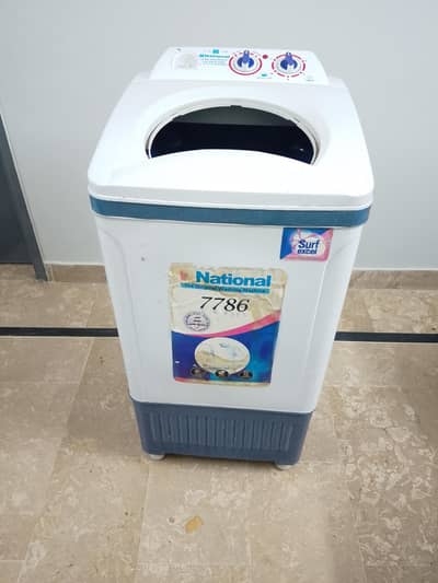 National Washing machines 7786