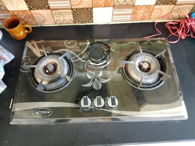 kitchen care 3 burner stove