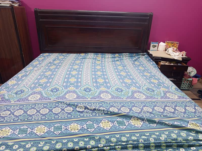 Double Bed with side tables 1