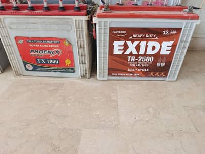 Tubular battery Phoenix EXIDE