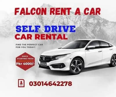Self Drive Car Rental - Corolla, Civic, Yaris, City, BRV, Revo, Prado