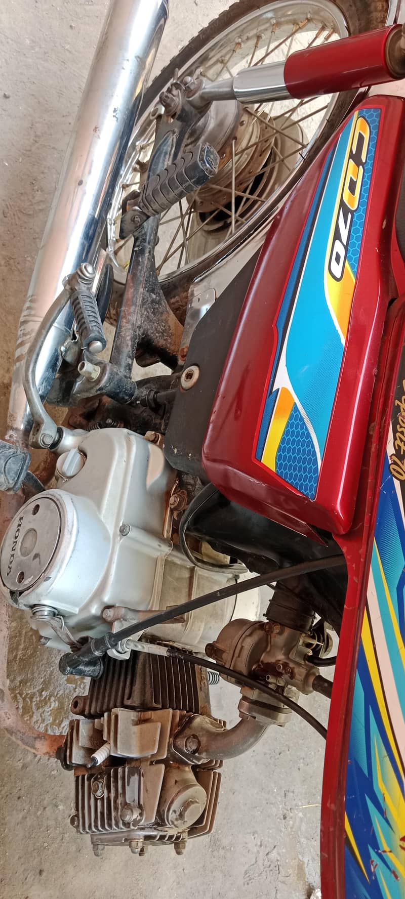Honda CD70 Pack Engine 4
