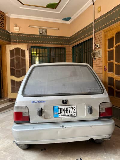 sukuzi mehran 2003 silver colour cng/petrol