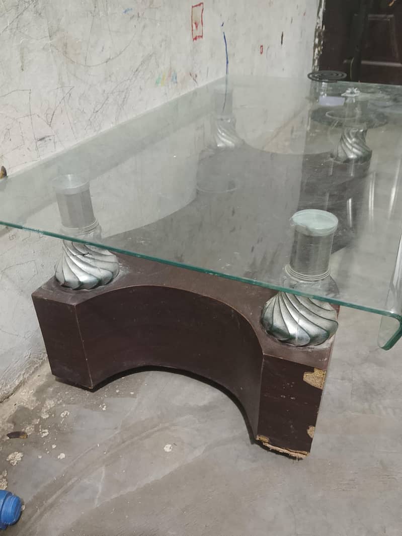 Glass table 0