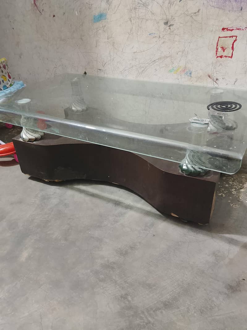 Glass table 2