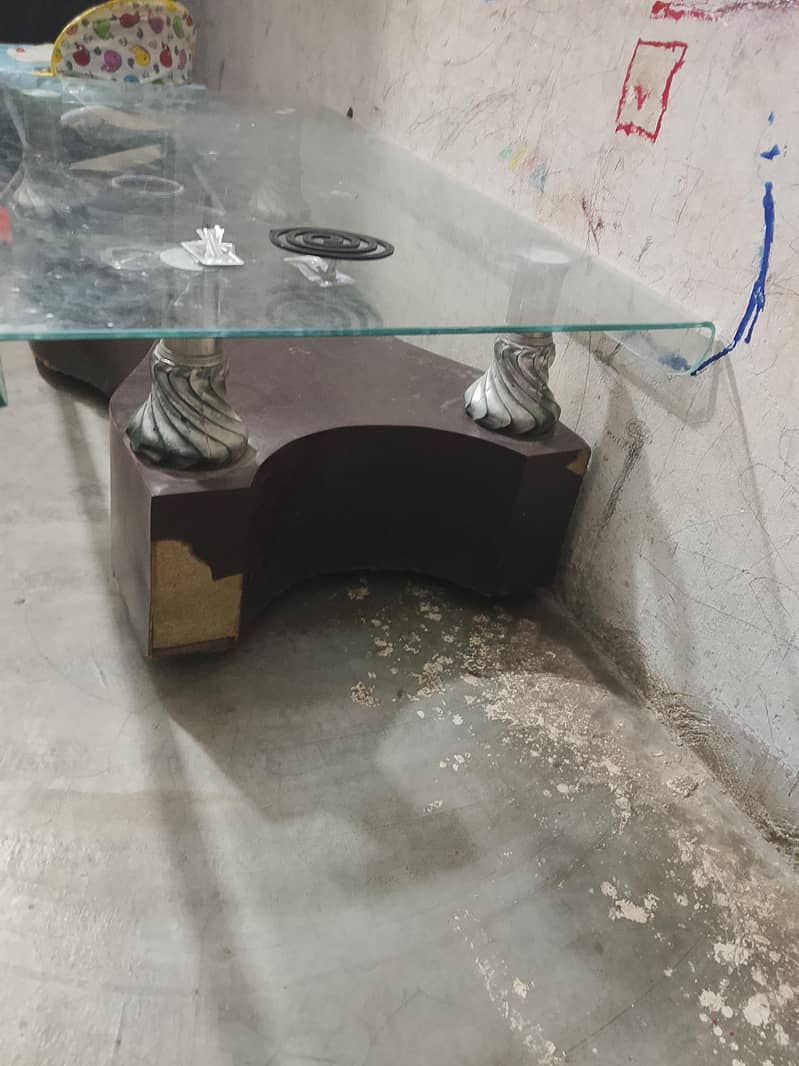 Glass table 4