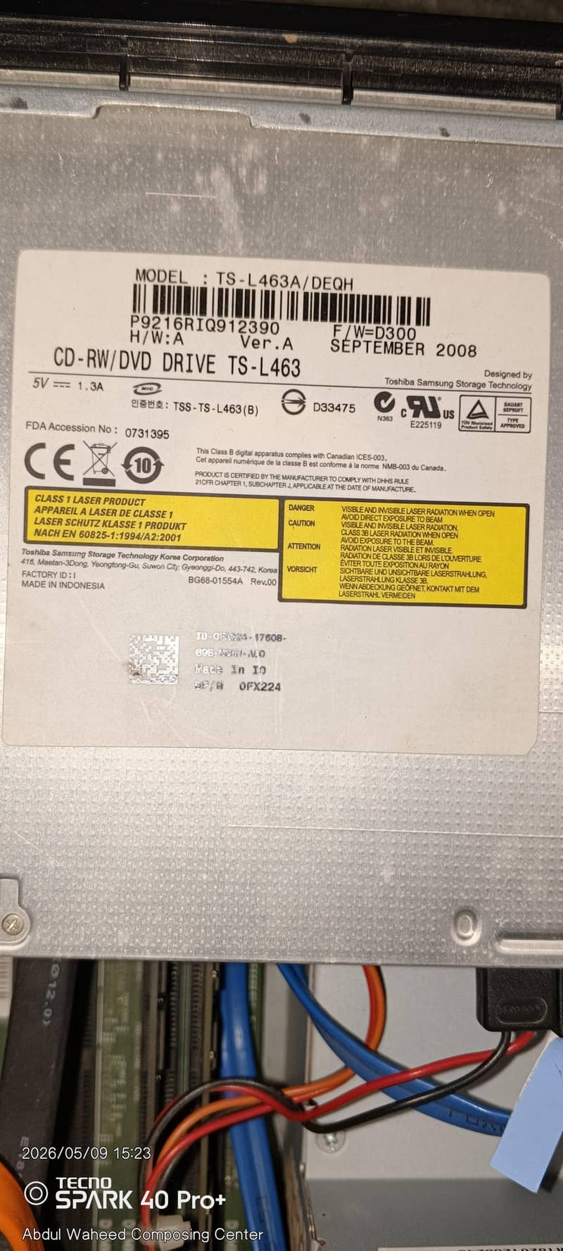 Dell CPU  Cor2 4