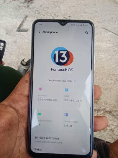 vivo y33s
