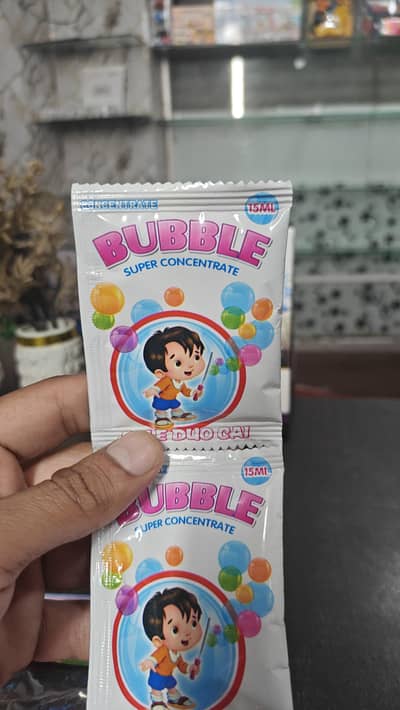 Bubble Solution Super Concentrate 15ml Sachets - Wholesale Price