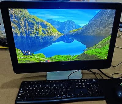 Touch Screen Dell All in One pc core i5 4th gen