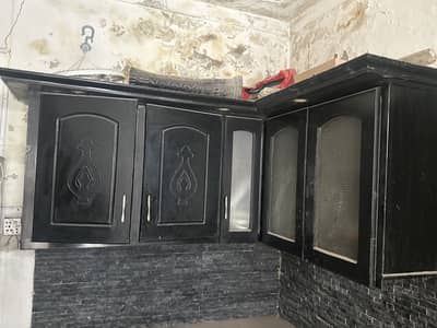 Kitchen Cabinets for Sale – 9 Cabinets – Black