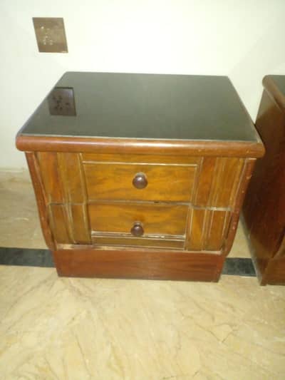 2 drawer wooden