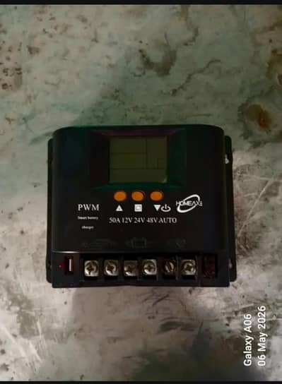 50 ampere solar controller and battery charger