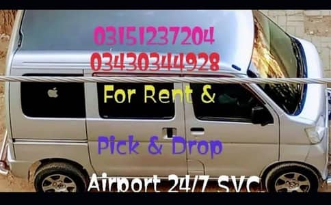 Hijet van for Rent.