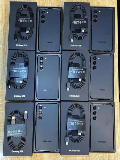 Samsung S23 5G 128GB Official PTA Approved Boxpack+Kit USA Stock