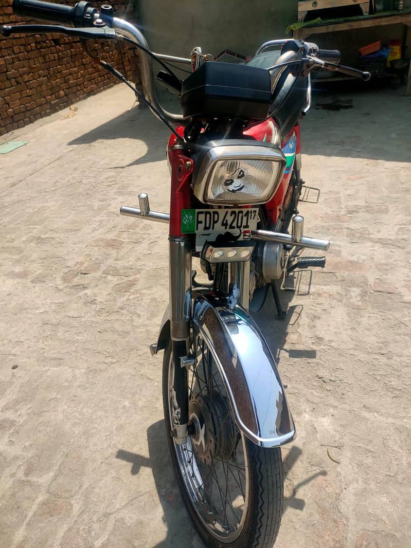 2017model CD70 4