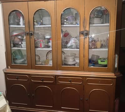 Large Executive Wooden Showcase