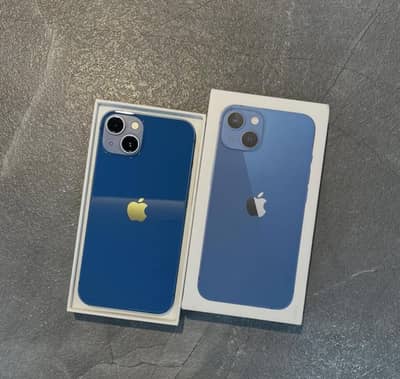 iphone 13 128GB PTA Approved with box waterpack iphone