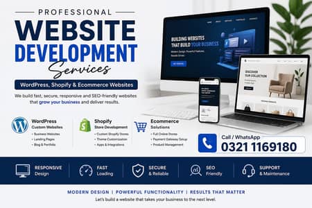 Web Design | Web Development | SEO | Web hosting | eCommerce Website