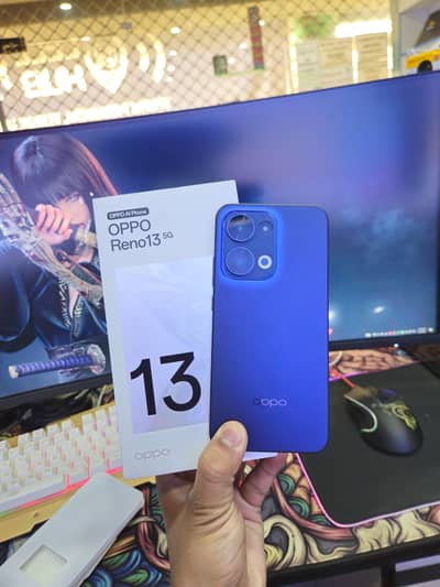 oppo reno 13 5G 12/256 Dual sim Official PTA With Box Charger oppo