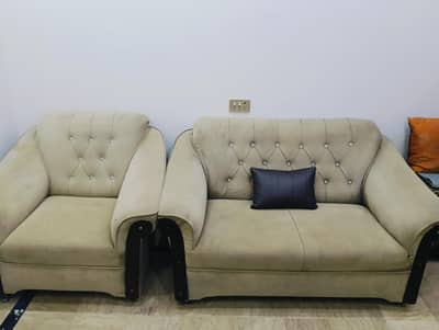 three 3 seater sofa set and L shaped for sale
