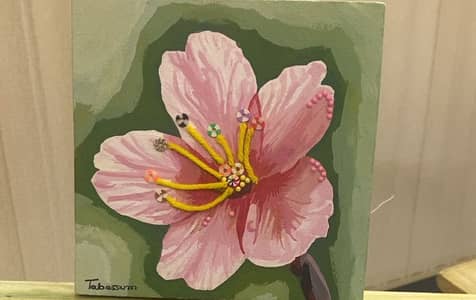 sakura flower painting