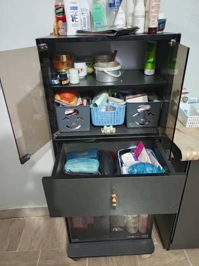 glass wooden showcase for sale