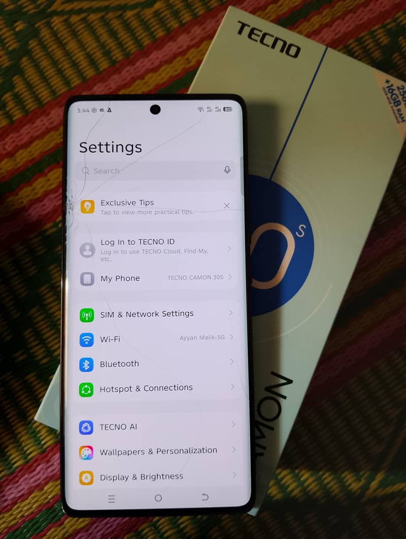 camon 30s complete box 4
