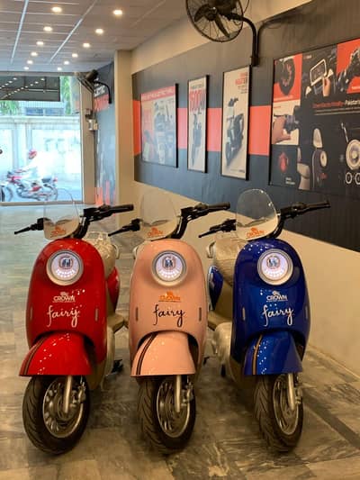electric scooty/crown fairy