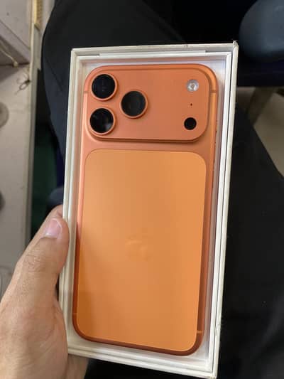 Iphone 17 pro max factory unlocked orange colour