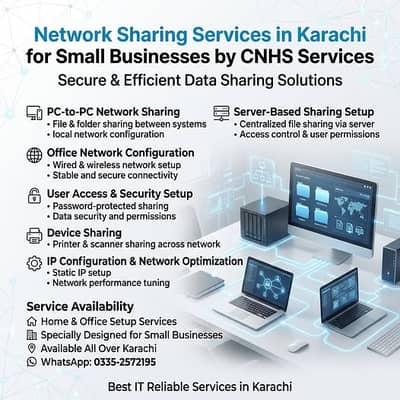Network Sharing in Karachi for Small Businesses
