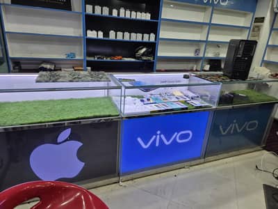 Mobile counters for mobile shop counters