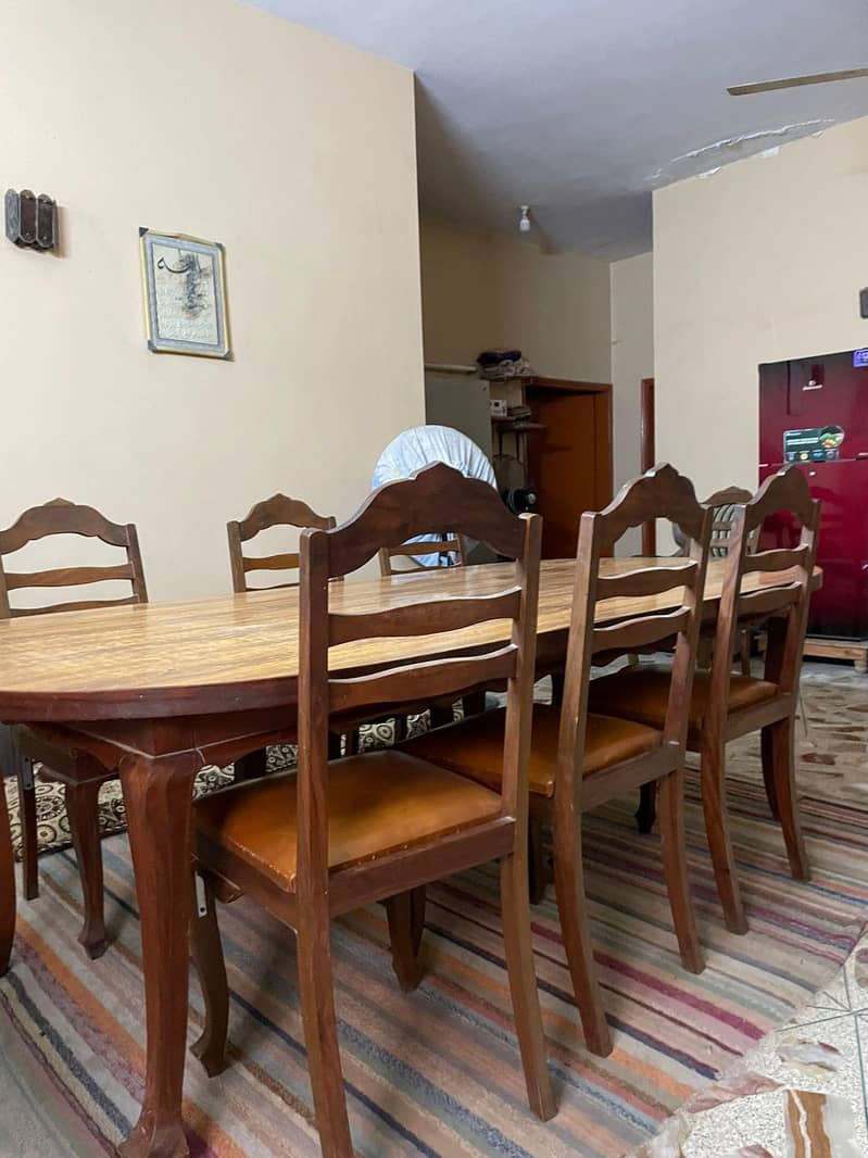 solid wood framed Dining table 3