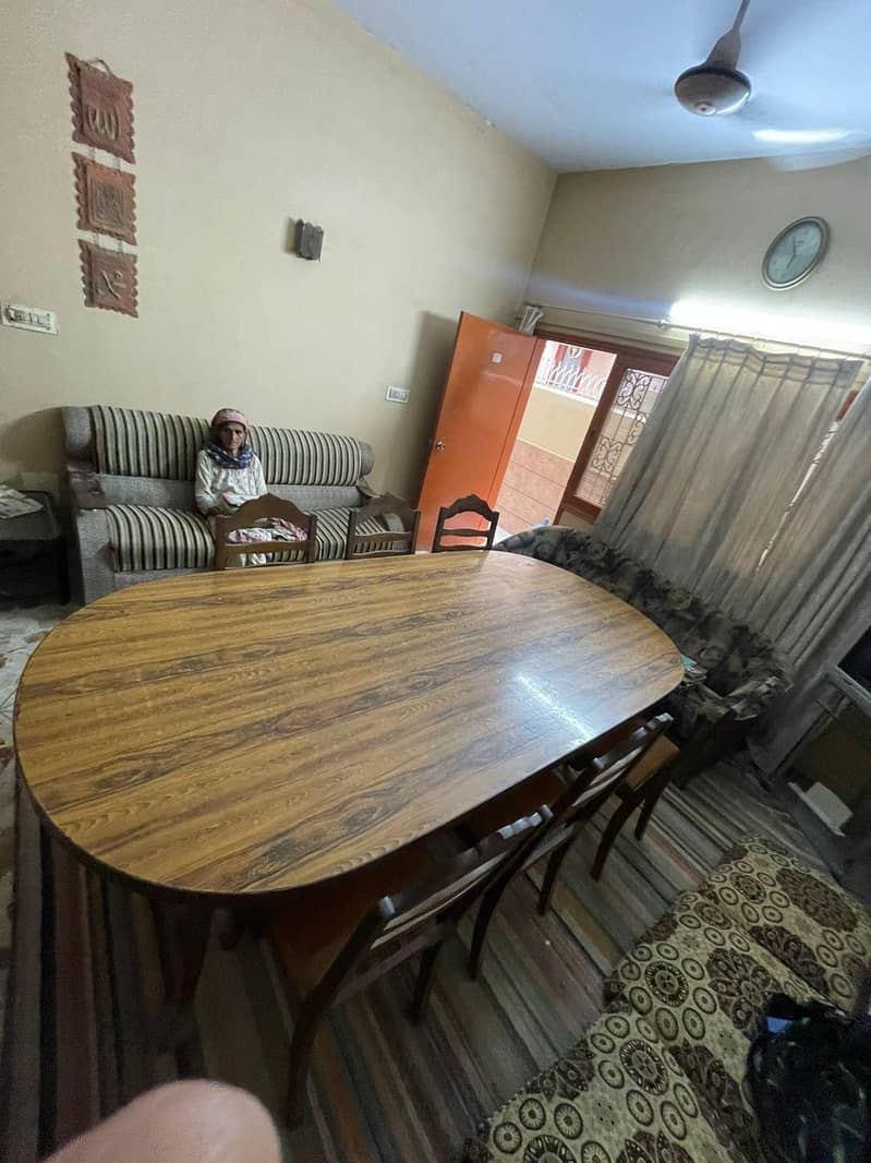 solid wood framed Dining table 4
