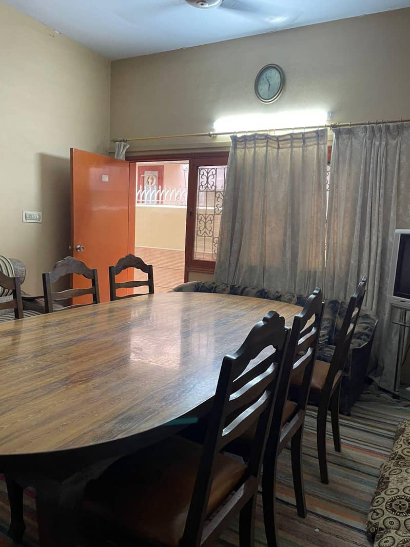 solid wood framed Dining table 5